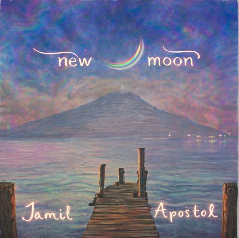 Cover art for the single New Moon by Jamil Apostol